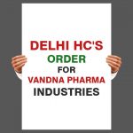 Delhi HC's Order for Vandna Pharma Industries