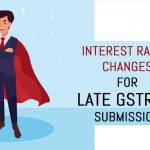 Interest Rates Changes for Late GSTR 3B Submission