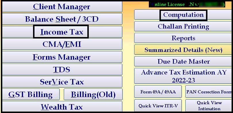 income tax e filing software free download