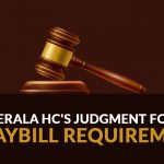 Kerala HC's Judgment for E Waybill Requirement