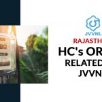 Rajasthan HC's Order Related to JVVNL