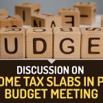 Discussion on Income Tax Slabs in Pre-Budget Meeting