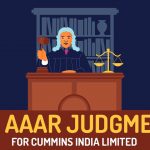 MH AAAR Judgment for Cummins India Limited
