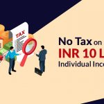No Tax on INR 10 Lakhs Individual Income