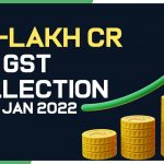 ₹1.38-lakh CR GST Collection in Jan 2022