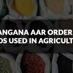 Telangana AAR Order for Seeds Used in Agriculture