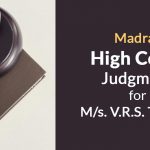 Madras High Court Judgment for M/s. V.R.S. Traders