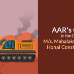 AAR's Order in the Case of M/s. Mahalakshmi BT Patil Honai Constructions JV