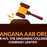 Telangana AAR Order for M/s. The Singareni Collieries Company Limited
