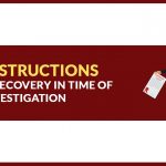 GST Instructions on Force Recovery in Time of Investigation