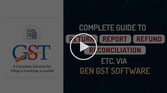 Gen GST Software demo