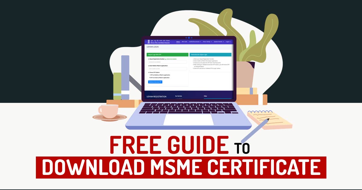 Free Guide to Download MSME Certificate