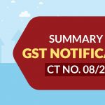 Summary of GST Notification CT No. 08/2022