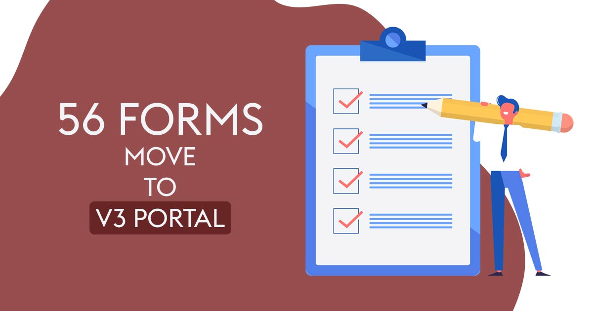 56 Forms Move to v3 Portal