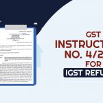 GST Instructions No. 4/2022 for IGST Refunds