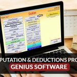 Tax Computation & Deductions Process Via Genius Software