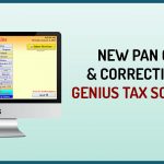 New PAN Card & Correction via Genius Tax Software