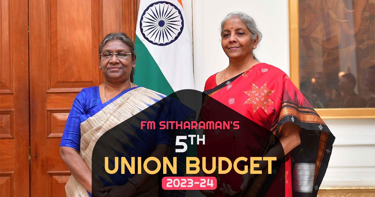 FM Sitharaman's 5th Union Budget 2023-24