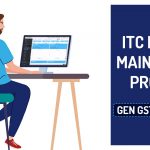 ITC Ledger Maintaining Process Via Gen GST Software