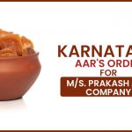 Karnataka AAR's Order for M/s. Prakash and Company