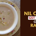 NIL or 5% GST Rate on Raab
