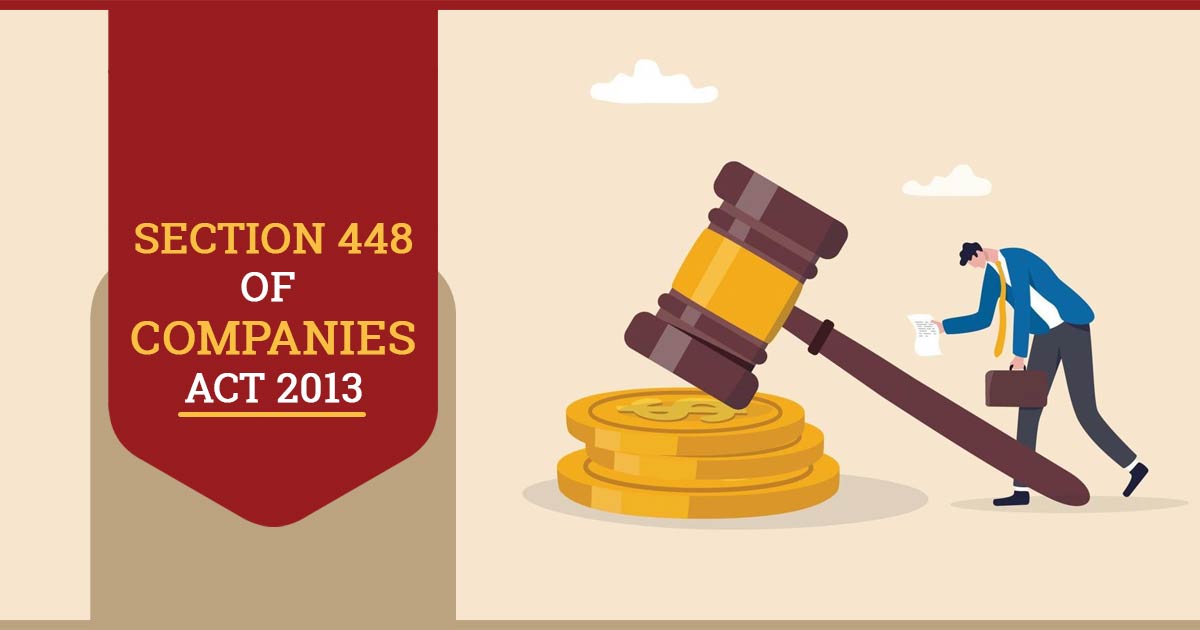 Section 448 of Companies Act 2013