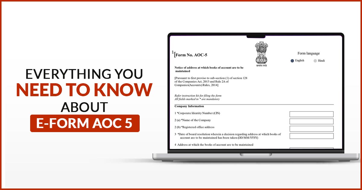 Everything You Need to Know About E-form AOC 5