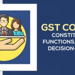 GST Council Constitution