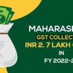 Maharashtra GST Collection INR 2. 7 Lakh Crore in FY 2022-23