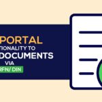 GST Portal Functionality to Verify Documents Via RFN/ DIN
