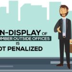 Non-display of GST Number Outside Offices is Not Penalized