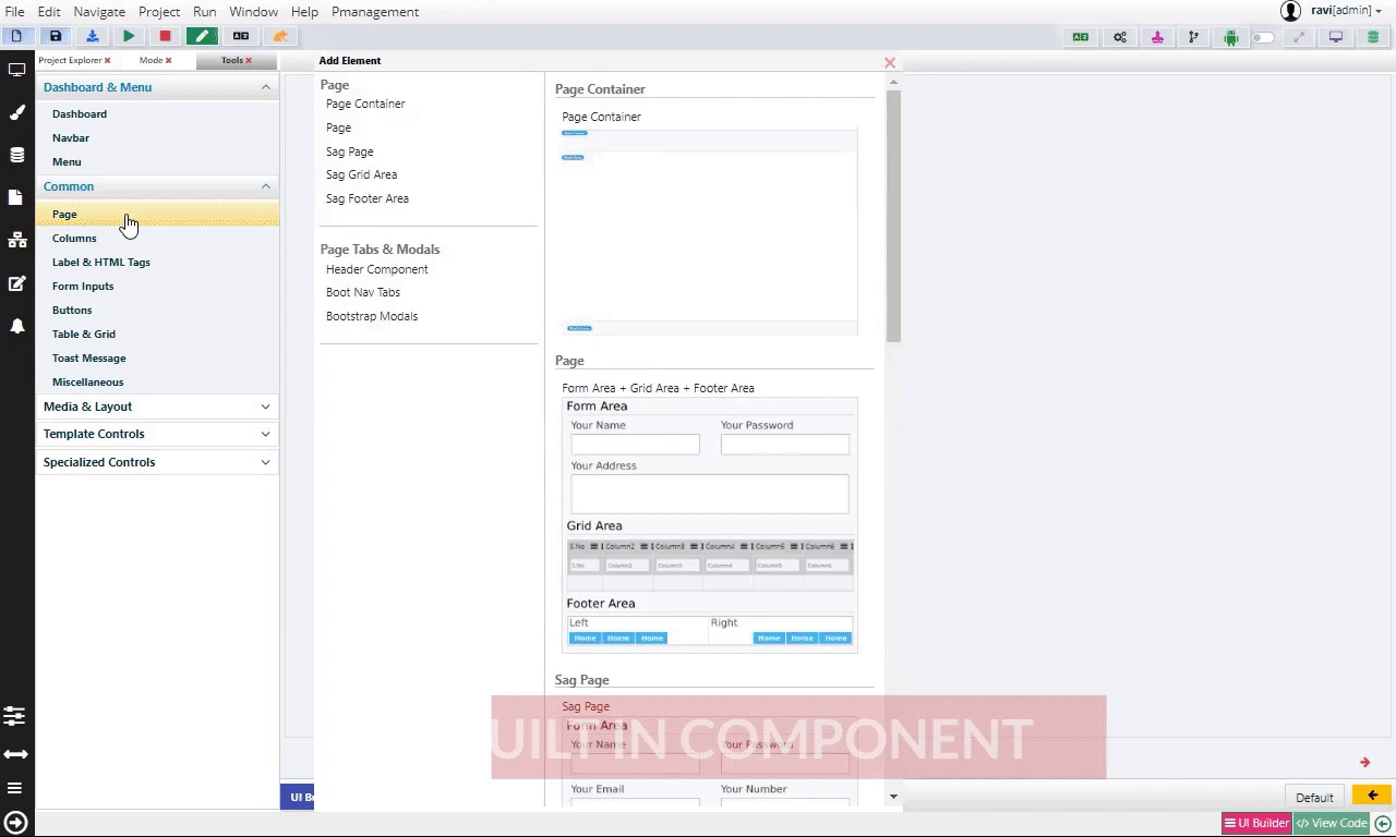 Built-In Components
