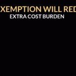 GST Exemption Will Reduce Extra Cost Burden