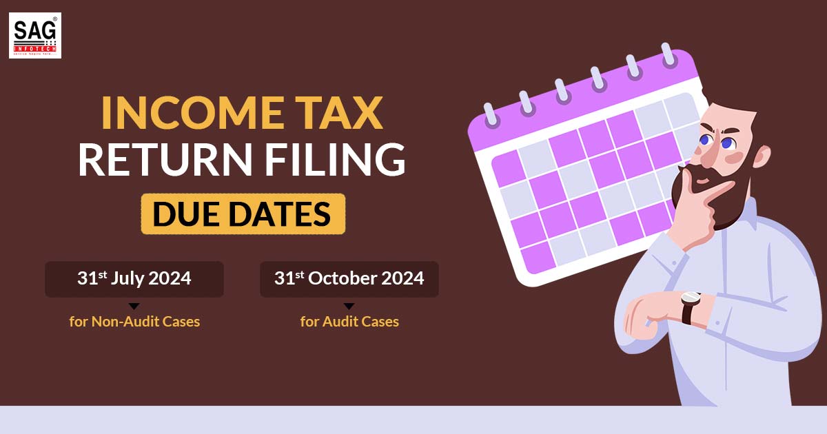 Income Tax Return Filing Due Dates