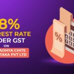 18% Interest Rate Under GST on M/s. Aadhya Chits Karnataka Pvt Ltd