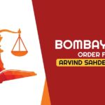Bombay HC's Order for Arvind Sahdeo Gupta