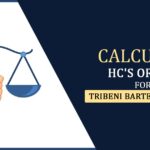 Calcutta HC's Order for Tribeni Barters Pvt Ltd