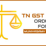 TN GST AAR's Order for Muniyasamy Abhinaya