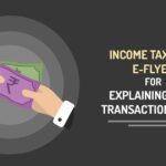 Income Tax Dept E-Flyer for Explaining Cash Transaction Limits