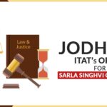 Jodhpur ITAT’s Order for Sarla Singhvi Charitable