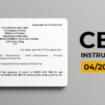 CBIC Instruction No. 04/2023-GST