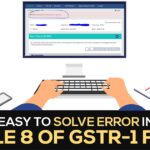 Easy to Solve Error in Table 8 of GSTR-1 Form