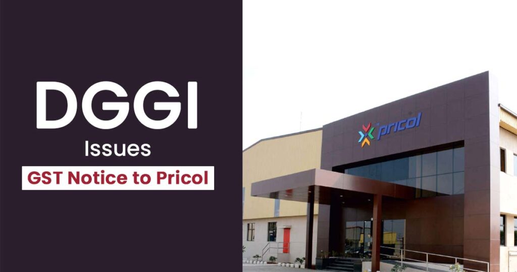 DGGI Issues GST Notice to Pricol