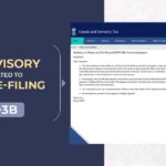 CBIC Advisory No. 629 Related to Reset & Re-filing of GSTR-3B
