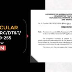 DVAT Circular/CRC/DT&T/2024/249-255 for New GSTIN