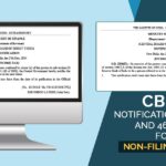 CBDT Notifications No.45 and 46/2024 for Non-Filing of ITR