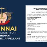 Chennai CESTAT's Order for M/s. Indian Additives Ltd. Appellant