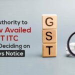 GST Authority to Review Availed GST ITC Before Deciding on Infosys Notice