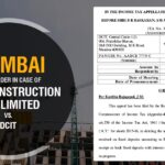 Mumbai ITAT's Order in Case of Evita Construction Pvt. Limited Vs. DCIT