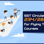 GST Circular No. 234/28/2024 for Flying Training Courses